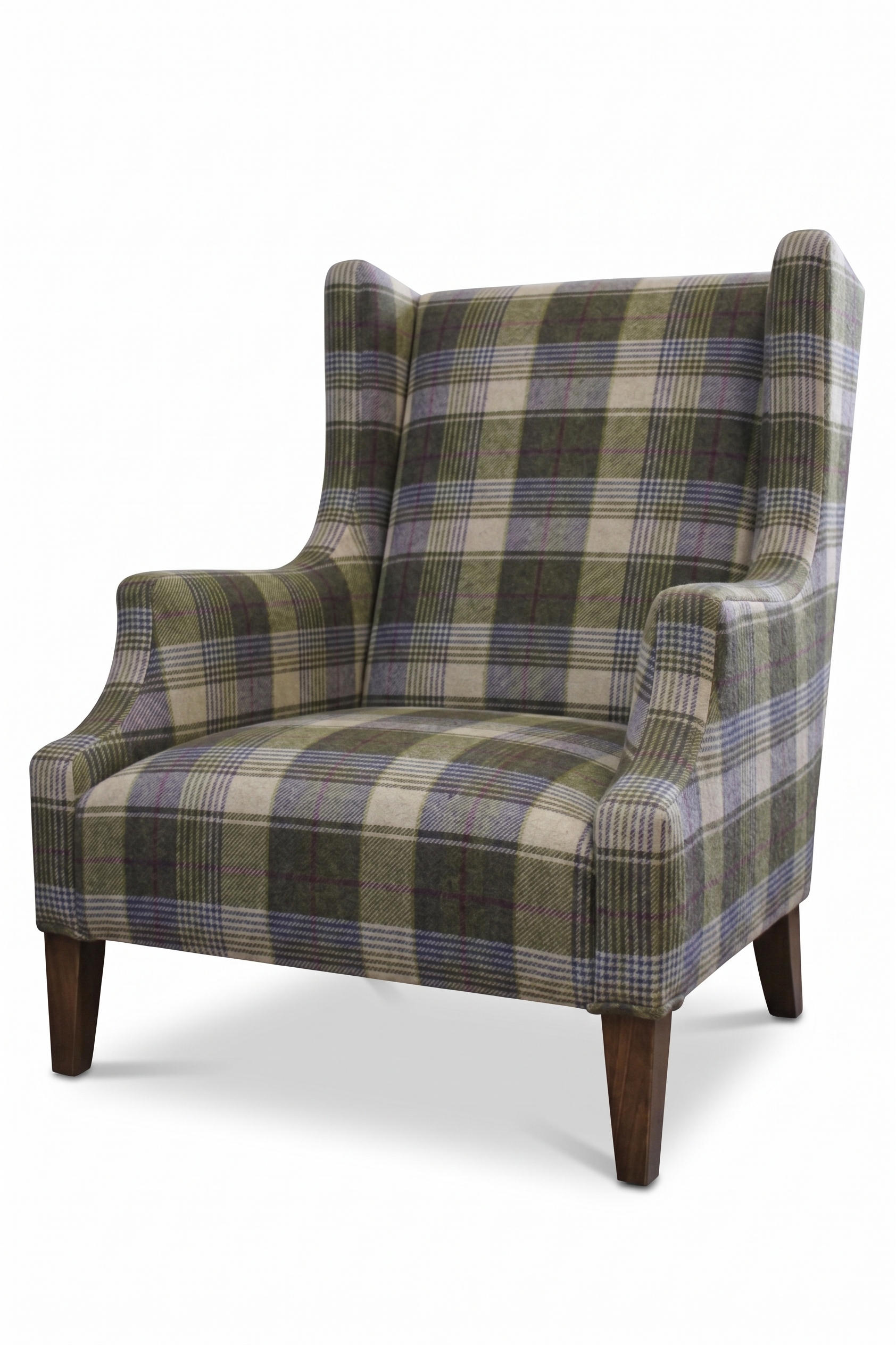 mull wing chair check- side